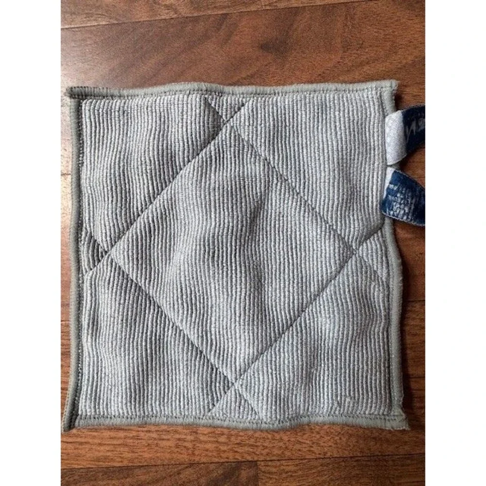 Norwex Enviroscrub Gray Graphite Barely Used‎ microfiber Scrub Cloth